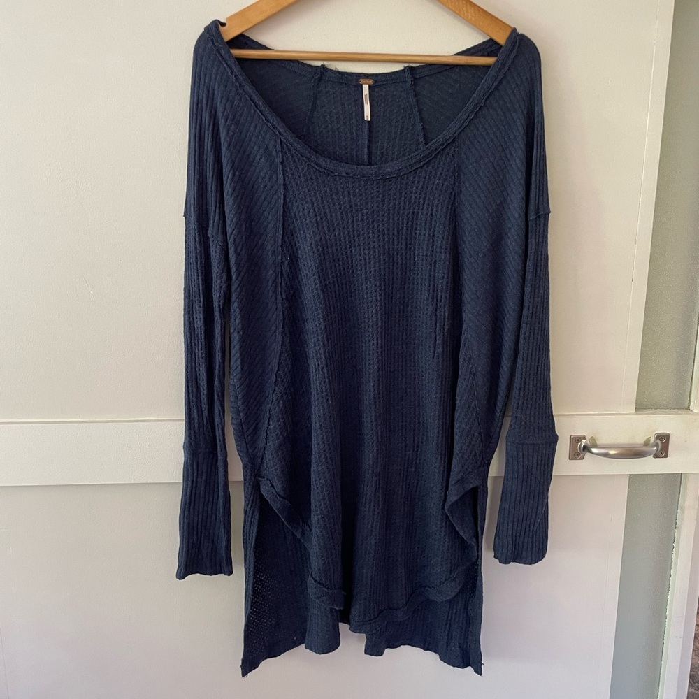 Free People sweater. Tunic length.